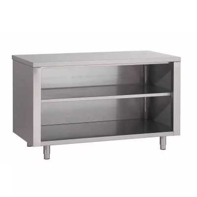 Table armoire centrale ouverte sans portes - P50 cm
